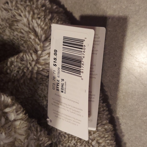 Carter's Sloth security blanket - Picture 3 of 6